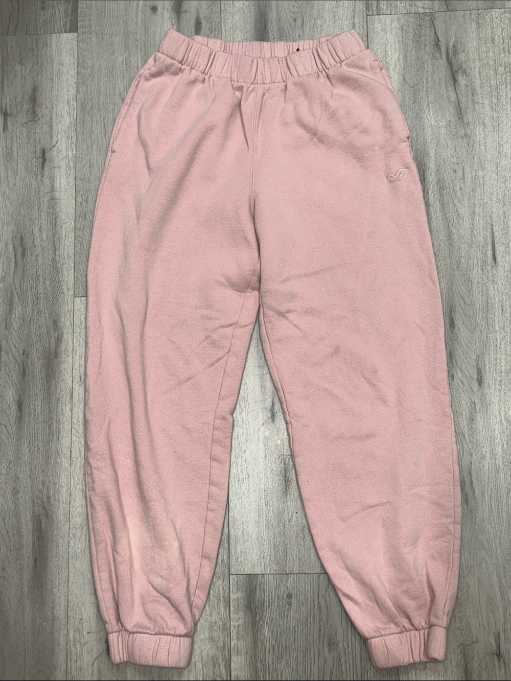 Hollister Ultra High Rise Light Pink Cozy Joggers